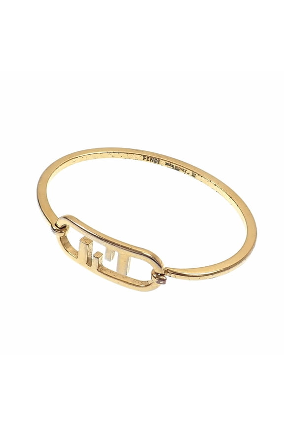 Pre-Owned Fendi Bangle for Women, Gold GP