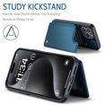 thumbnail image 6 of for iPhone 15 Pro Max Case with Card Holder, Wallet Case for Women Men with RFID Blocking, Durable Leather Kickstand Magnetic Clasp Shockproof Phone Case for iPhone 15 Pro Max, 6 of 8