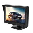 thumbnail image 4 of Monitor de coche, monitor digital HD de 4,3 pulgadas Monitor de visión trasera de coche Pantalla de visión trasera Solución innovadora, 4 of 9