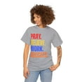 thumbnail image 2 of DJH Apparel | Pray. Believe. Work. Succeed. Christian Unisex T-shirt, 2 of 4