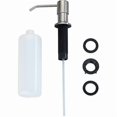 thumbnail image 1 of Monti built-in soap dispenser, dishwashing liquid dispenser, capacity 400ml, stainless steel pump, 5.8x31 cm, matt, 1 of 5