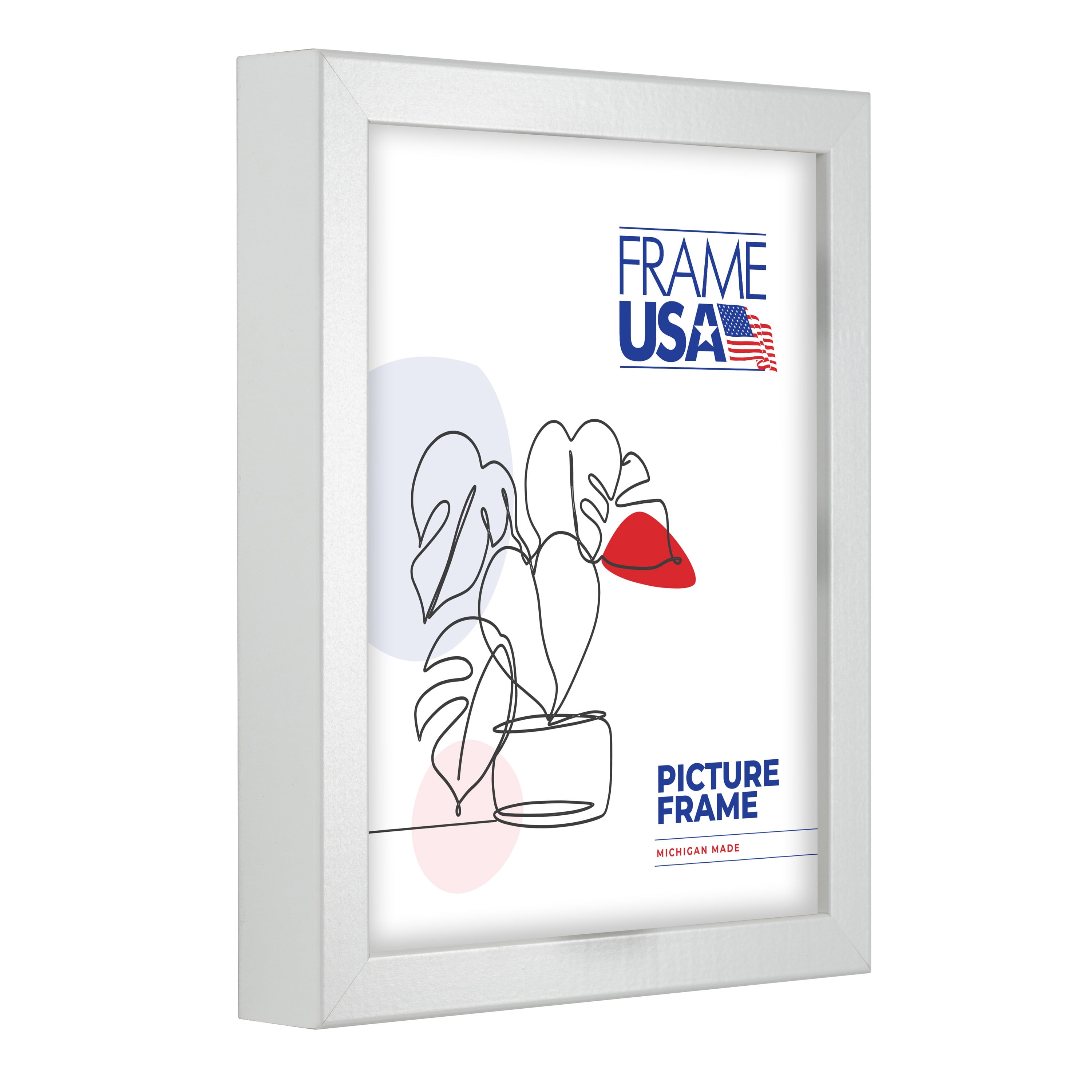 True Depth White 18x24 Inch Picture Frame