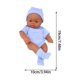 thumbnail image 3 of Xihbxyly Muñeca Bebé Recién Nacida, Material de Vinilo Suave, Características Realistas con Extremidades Ajustables, Accesorio de Fotografía, Gran Regalo para Fiestas, 7.87 Pulgadas, Incluye Chupete, 3 of 7