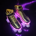 thumbnail image 3 of New Led Rechargeable Colorful Light up Rollerskates  4 Wheel Roller Skates, 3 of 8