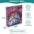 thumbnail image 4 of Haosy Hardcover 3 Ring Binder 1.5 Inch Ring Decorative Binder Organizer for Home School Office, Cute Gnome and Star, 4 of 10