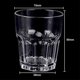 thumbnail image 3 of Transparent Acrylic Set Of 6, Clear Tumbler Dishwasher Safe Bpa Free, 3 of 3