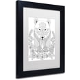 thumbnail image 2 of Trademark Fine Art "Animals 4" Canvas Art by Hello Angel, White Matte, Black Frame, 2 of 4