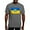 Gray, variant on CafePress - Ukrainian Flag - Mens Comfort Colors Shirt