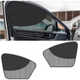 thumbnail image 1 of 2PCS Car Window Windshield Sunshade, Magnetic Double Layer Side Window Sun Shade Auto Curtain with Half Shade for Baby Protection, Car Camping Accessories for Blocking UV Rays and Heat (Front), 1 of 6