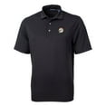 thumbnail image 2 of Men's Cutter & Buck Black Miami Dolphins Throwback Logo Virtue Eco Pique Recycled Polo, 2 of 3