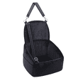 thumbnail image 4 of KSIIA Dog Car Seats for Small Dogs, Portable Pet Booster Car Seat with Safe Buckles,Pets up to 25lbs ,black, 4 of 10