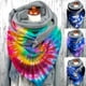thumbnail image 5 of Chales envoltura bufandas vintage cordero lana cálida cálida cashmere triángulo cape bufandas para supermercados restaurantes de , Púrpura azul gris BLESIY Chales envuelven las bufandas, 5 of 5