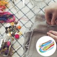 thumbnail image 3 of KAKOWELY 200pcs Colorful Braided Rope PVC Braided Wire Plastic DIY Braided Rope DIY Braided String,39.37"X0.07"X0.07", 3 of 5