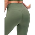 thumbnail image 5 of QAFOPEH Women Tie-Dyed High Waisted Yoga Pants Stretchy Solid Legging, 5 of 5