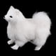 thumbnail image 1 of De Imitación de piezal Blanca de piezaza Perro Modelo Animal Fotografía Prop Decoración para hogar, 1 of 8