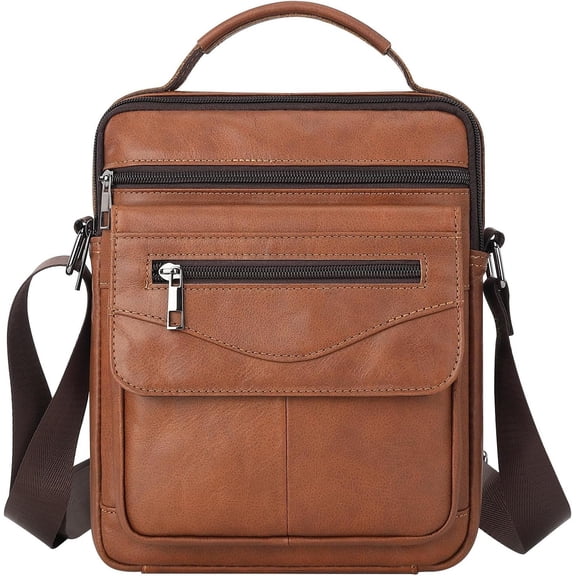 man purse mens crossbody sling bag small messenger Satchel