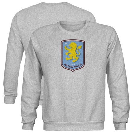 Youth 1863FC Gray Aston Villa Color Badge Sweatshirt