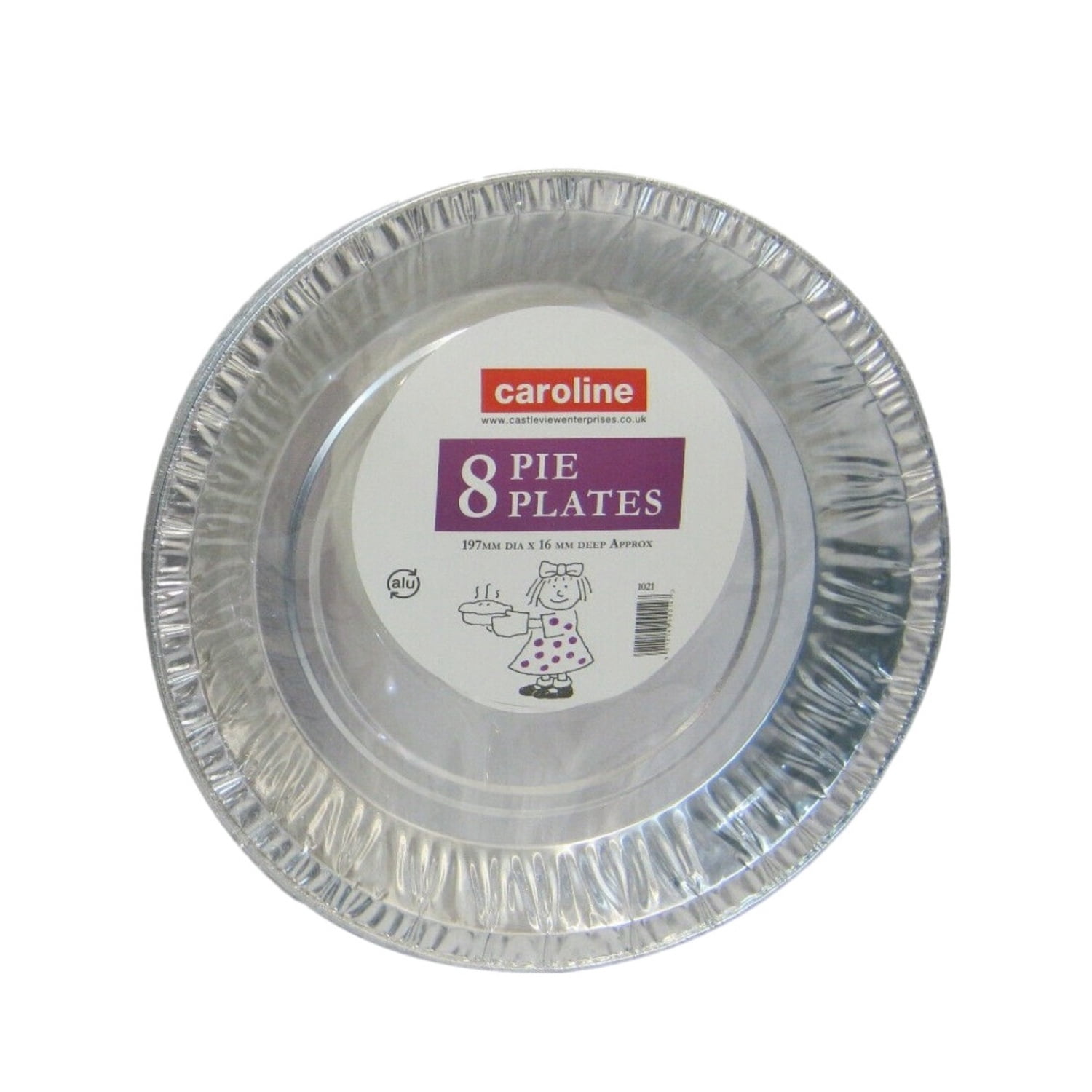Lot De 3 Anciens Moules à Tarte En Aluminium - 11 Pouces - Épais - Occasion
