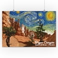 thumbnail image 3 of Bryce Canyon National Park, Starry Night National Park Series (16x24 Giclee Gallery Art Print, Vivid Textured Wall Decor), 3 of 3