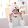 thumbnail image 6 of Chicken Hat Toy Cosplay Props Accessories Plush Head Fancy Taiyaki Cosplay Cap Photo Props, 6 of 16