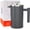 Gray, variant on French Press with Thermometer Insulated Stainless Steel Coffee Maker (1.0L | 34fl oz)