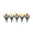 🍒 Multicolor_Base#3275, variant on Garden Border Fence Plastic Mini Yard Fence Panel, Multicolor Decorative Small Landscape Edging, 76 cm Outdoor Home Fence, Weather-Resistant, 1 Piece