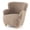 Brown, variant on Patiojoy Kid’s Sofa Upholstered Sherpa Toddler Armchair w/ Ergonomic Backrest & Armrests Grey