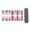 A, variant on Tkrady Stylish Nail Sticker Nail Film Solid Color Nail Sticker,Multicolor