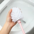 thumbnail image 3 of Home Toilet Brush Cleaner Toilet Bowl Brush Deep Cleaning Under Rim Bath Accessories Household Essentials, 3 of 8