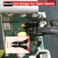 thumbnail image 2 of Alicates para Electricistas Multiusos 4 en 1, Cortador, Pelador y Pinza para Cables Aislados y No Aislados de 12-20 AWG, 2 of 7