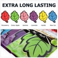 thumbnail image 2 of 1Pcs Auto Shine Paper Hanging Car Air Freshener Vanilla Shape Air Leaf Freshener Shipping Y4D2 J3B2, 2 of 10