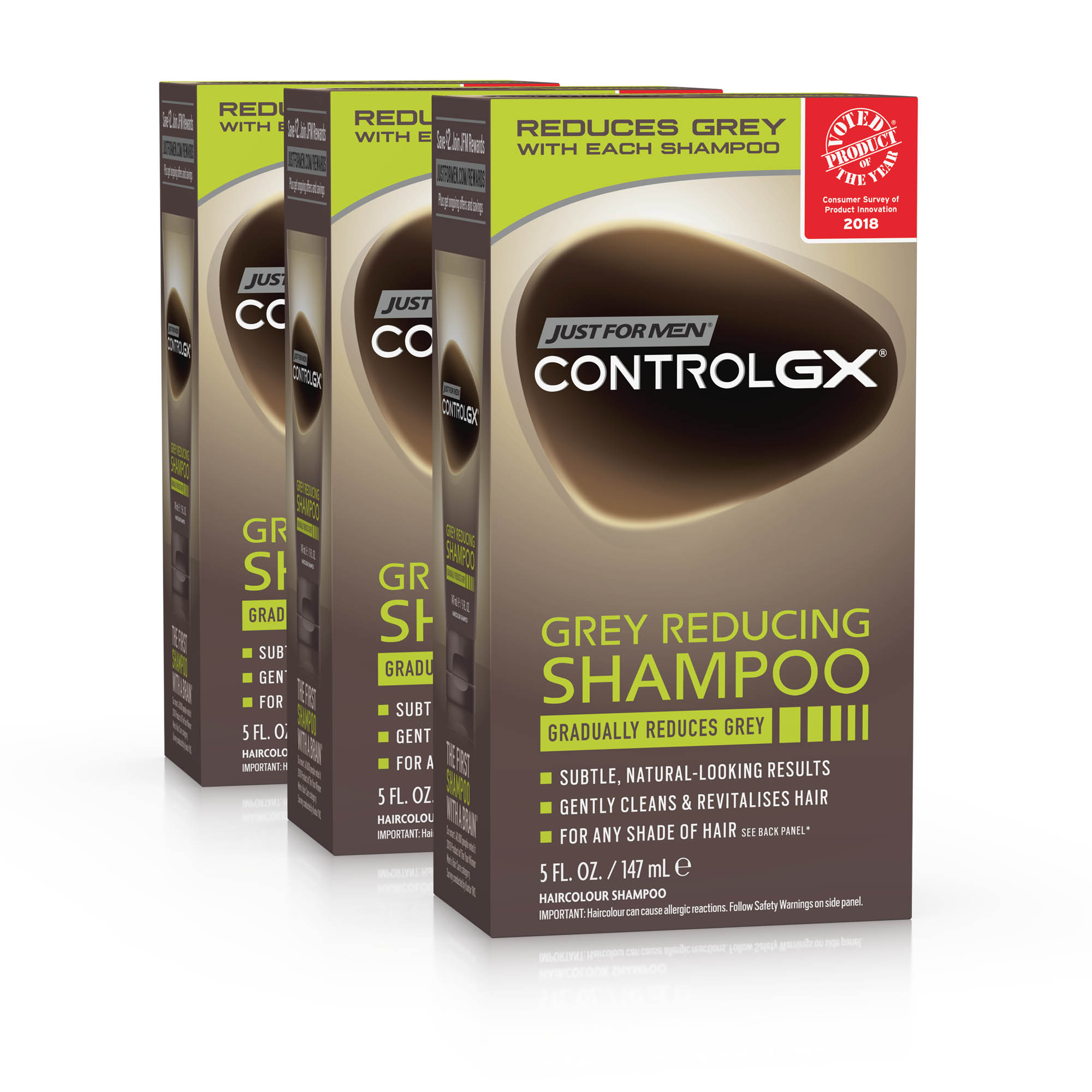 Just For Men Control GX Shampoo (5 fl. oz., 3 pk.) - Walmart.com