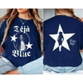 thumbnail image 2 of Déjà Blue Cowboy Carter Men's And Women's Graphic Tee 100% Cotton by TBun, Full Sizes S-5XL, 2 of 2