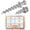 Silver, variant on Bear Claw Hanger Screws Hanger Sliver- 30lb&75lb Picture Hooks - 4-in-1 Hanging Screws for D-Rings, Sawtooth, Wire and Keyholes - Mounts in Drywall and Wood Studs (30&75lbs-25pcs) (Gold)