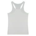 thumbnail image 3 of JanJean Men's Gym Tank Top Athletic Stringer Muscle Tops Ribbed Knit Vest Sleeveless Workout Bodybuilding T-Shirt White S, 3 of 4
