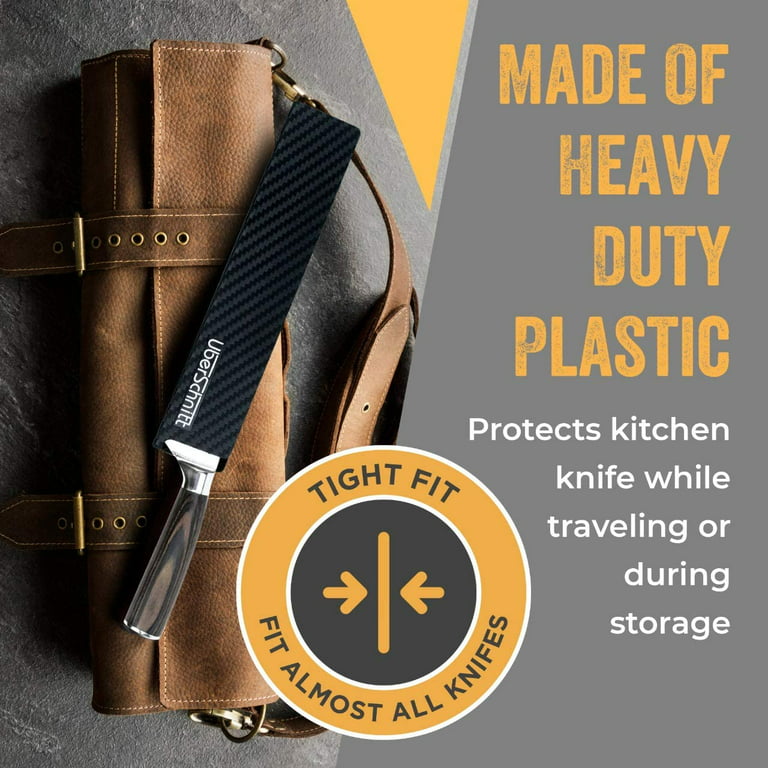 XYJ Knife Sheath Knife Edge Guards 3 Pcs Set for Chef Knife Blade