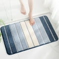 thumbnail image 4 of COM1950s Bath Mat and Rug， Super Absorbent and Quick Drying Bathroom Floor Mat with Non-Slip Backing， Modern Door Mat for Bathroom， Bedroom， and Entrance, 4 of 8