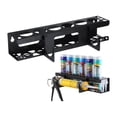 thumbnail image 1 of YOUMAI Storage case Caulking Tube Storage Rack Caulk Tube Holder Wall Mount Metal Caulk Tube Tray With Horizontally Base Sealant Organizer Tube Storage Caulking Tool Organizer Holds 6 Tubes Caulk, 1 of 8