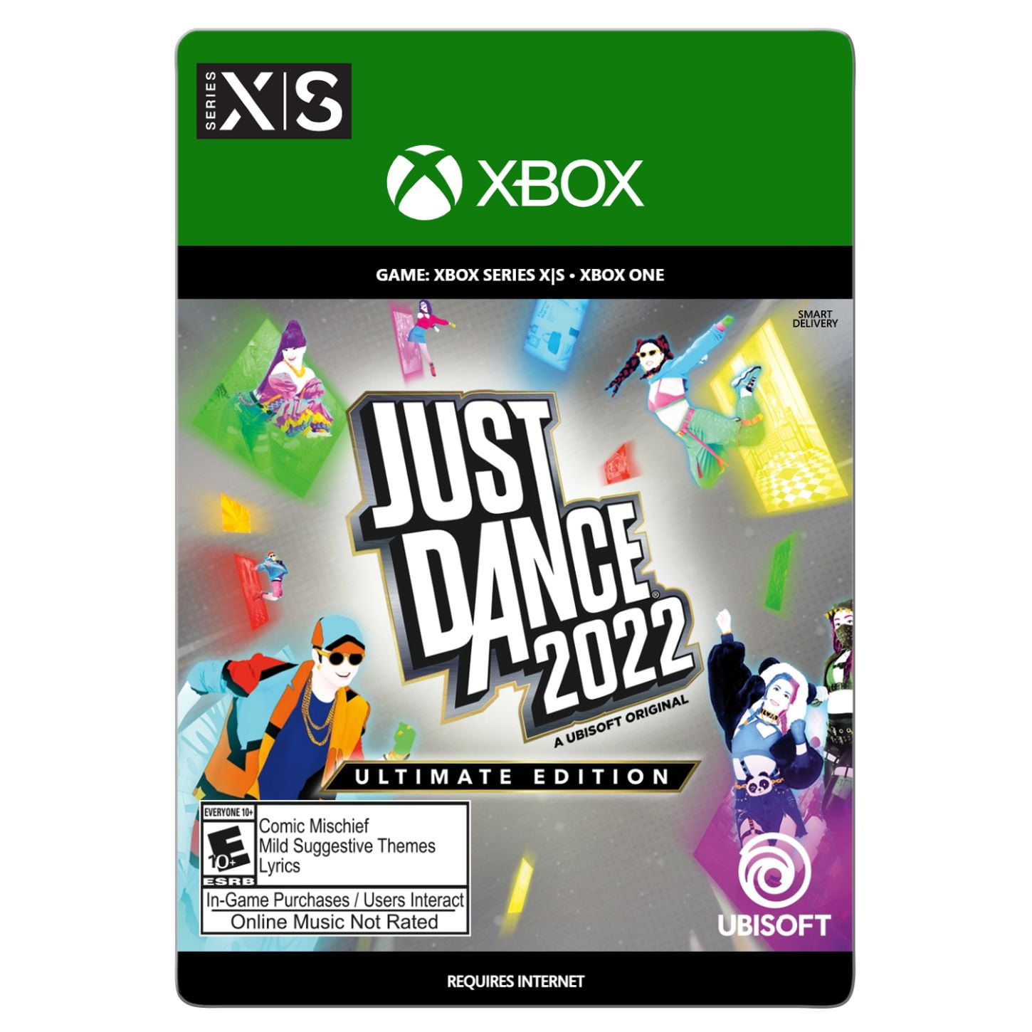 Just Dance 2022: Ultimate Edition, Ubisoft, Xbox One, Xbox Series X,S, [Digital], 72810