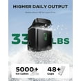 thumbnail image 3 of Ice Maker Countertop,  Ice Maker with Soft Chewable Ice, One-Click Operation Ice Machine with Self-Cleaning, 33lbs/24H for Home,Kitchen,Office, 3 of 6