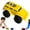 Yellow, variant on Magnetic Wall Climbing Toy Car, Anowadays Wall Climbing Car, Anti-Gravity Climber Toy for Kids, Inertial Magnetic Levitation, Puzzle Decompression Toys for Boys (Blue)
