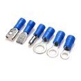 thumbnail image 3 of GOOHOCHY 360Pcs Spade Wire Connectors Red Blue Color For Shop Use, 3 of 8