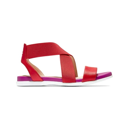 

Cole Haan Grand Ambition Women s Mixed Media Colorblock Flat Sandals