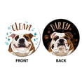thumbnail image 4 of WIRESTER Waterproof Dishwasher Magnet Clean Dirty Sign Double Sided Magnet Refrigerator Magnet - English Bulldog, 4 of 7