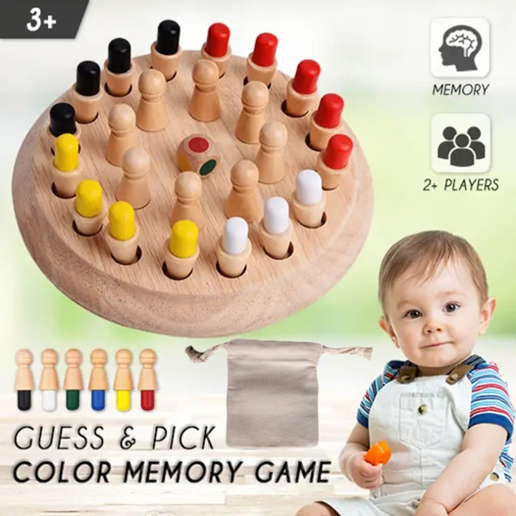 Game Educational Brain Teaser Memory Game Toy Educational Toy for Kid's 