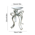 thumbnail image 3 of Christmas Bow Taper Candle Holders,Vintage Bowknot Candlestick Holders,Christmas Decor for Table Centerpiece Mantel Housewarming Gifts, 3 of 6