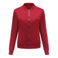 thumbnail image 1 of U.Vomade Mode Veste Automne Hiver pour Femmes Décontractée Couleur Unie Veste en Coton Fine, 1 of 5