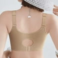 thumbnail image 4 of Brasier Mujer Sujetador Cómodo con Cierre Frontal y Cremallera para Mujer, Ideal para Uso Diario, Relax En Casa, Actividades de Ocio, sin Costuras, Tejido Suave y Elástico. Grande, 4 of 9