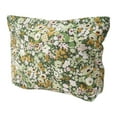 thumbnail image 1 of 1 Pc Bolsa de Maquillaje Portátil Impresa para Mujeres, Ideal para Viajes, Vacaciones y Camping, Lona Verde, 1 of 3