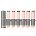 thumbnail image 4 of DEROL Dual Head Blush Stick Portable 2-in-1 Silicone Puff Head Soft Powder Texture Blusher, 4 of 8